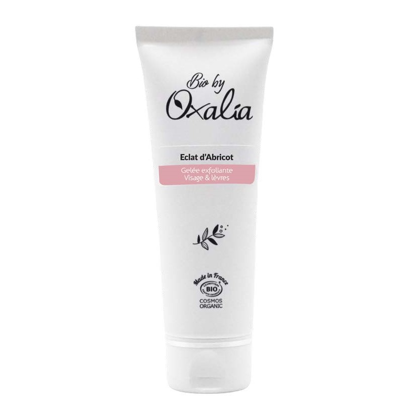 Gelée exfoliante visage et lèvres – Éclat d’abricot