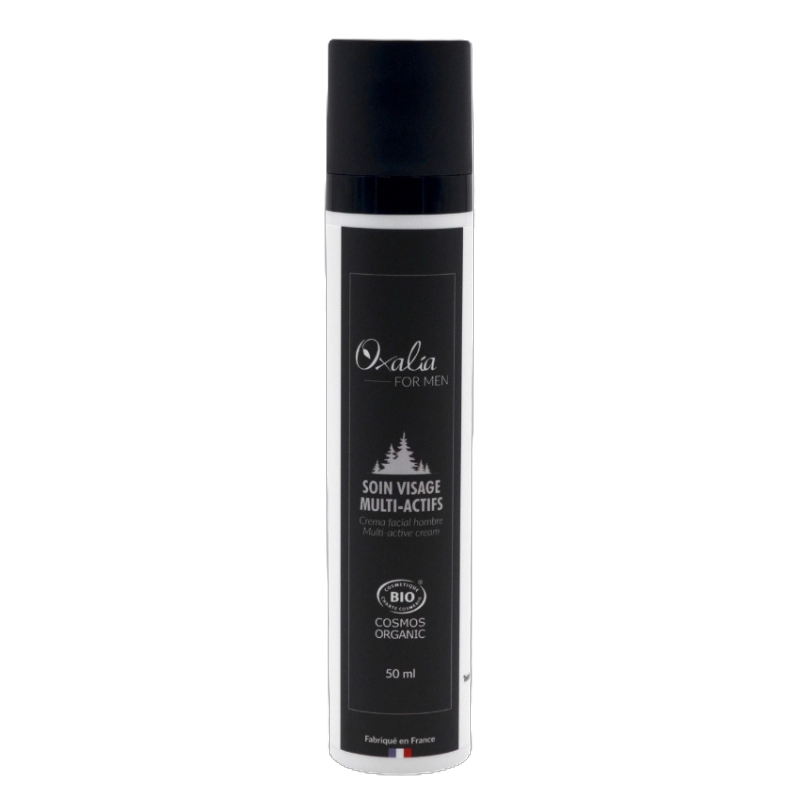 Crème soin visage multi actifs homme